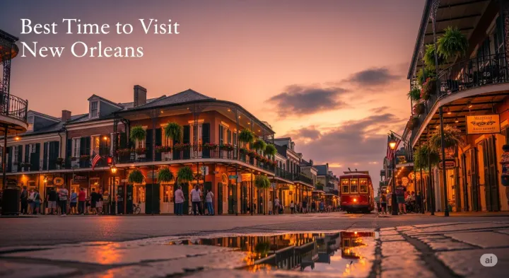 Best Time to Visit New Orleans: A Seasonal Travel Guide